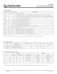 PI6C48543LEX Datasheet Page 2