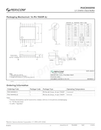 PI6C490098LEX Datasheet Page 5