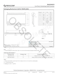 PI6C49019AIE Datasheet Page 16