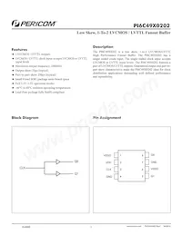 PI6C49X0202WIEX Datasheet Cover