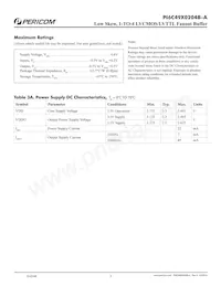PI6C49X0204BWIE Datasheet Page 3