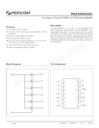 PI6C49X0206TLIEX Datasheet Cover