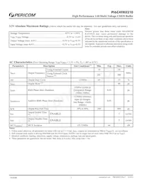 PI6C49X0210ZHIE Datasheet Page 7