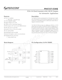 PI6C557-03AQLEX Datasheet Copertura