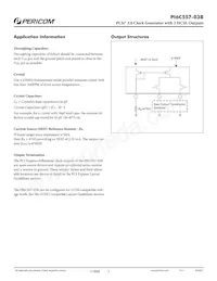 PI6C557-03BLEX Datasheet Page 3