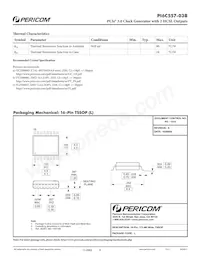 PI6C557-03BLEX Datasheet Page 8