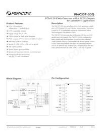 PI6C557-05QLE Datenblatt Cover