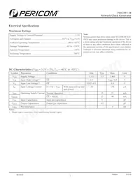 PI6C557-10LEX Datasheet Page 3