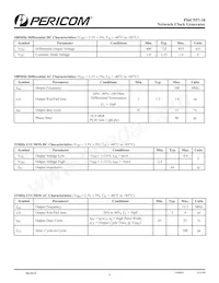 PI6C557-10LEX Datasheet Page 4