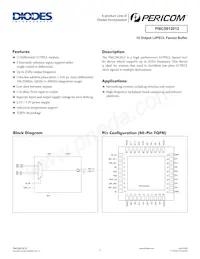 PI6C5912012ZDIEX Datenblatt Cover
