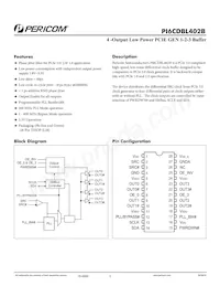 PI6CDBL402BLIEX Datasheet Cover