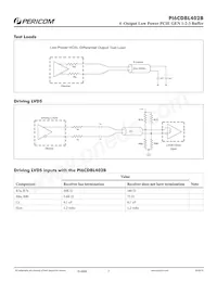 PI6CDBL402BLIEX Datasheet Page 7