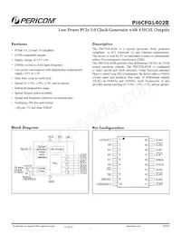 PI6CFGL402BLIE Datasheet Copertura