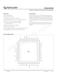 PI6LC4820ZDE Datasheet Cover