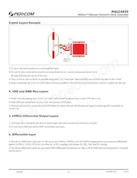 PI6LC4820ZDE 데이터 시트 페이지 12