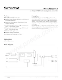 PI6LC48L0201AZHIE Datasheet Cover