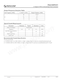 PI6LC48P0201LE Datasheet Page 3