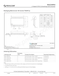 PI6LC48P03LIE Datasheet Page 10