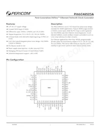 PI6LC48S25AZBBIE Datasheet Cover