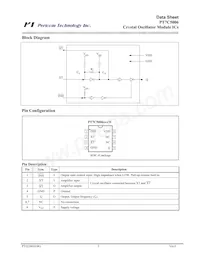 PT7C5006ANDWEX Datasheet Page 3