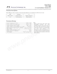 PT7C5006ANDWEX Datasheet Page 4