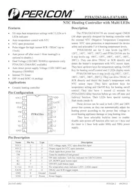 PT8A3263BPEX Datasheet Cover