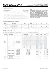 PT8A3263BPEX Datasheet Pagina 2