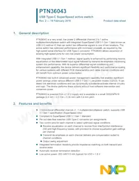 PTN36043BXZ Datasheet Copertura