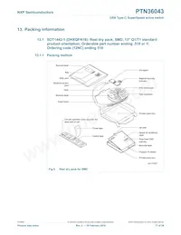 PTN36043BXZ Datasheet Page 17