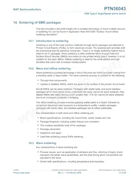 PTN36043BXZ Datasheet Page 21