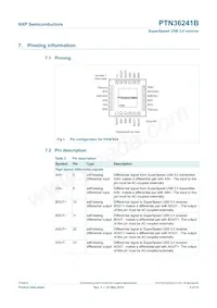 PTN36241BBS Datasheet Page 5
