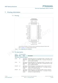 PTN36242LBS Datasheet Pagina 6