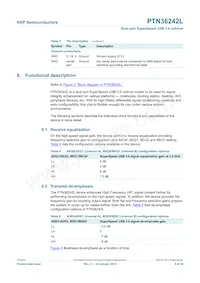 PTN36242LBS Datasheet Page 9