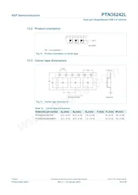 PTN36242LBS Datasheet Page 18