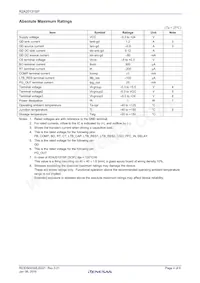 R2A20131SP#W5 Datasheet Page 4