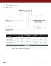 RM24C32C-BTAC-T Datasheet Pagina 15