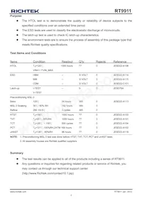 RT9911GQV Datasheet Page 2