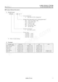 S-24C16DI-J8T1U5 Datasheet Pagina 3