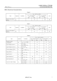 S-24C16DI-J8T1U5 Datasheet Page 7