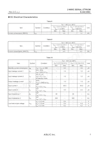 S-24C256CI-J8T1U4 Datasheet Page 5