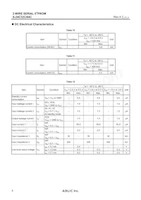 S-24C32CI-I8T1U3 Datasheet Pagina 6