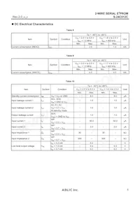 S-24C512CI-T8T1U4 Datasheet Page 5