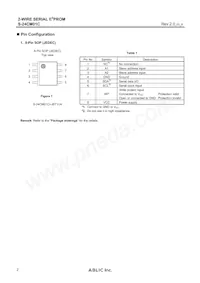 S-24CM01CI-J8T1U4 Datasheet Page 2