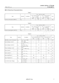 S-24CM01CI-J8T1U4 Datasheet Pagina 5
