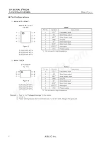 S-25C040A0I-J8T1G Datasheet Page 2