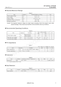 S-25C080A0I-J8T1G Datasheet Page 5