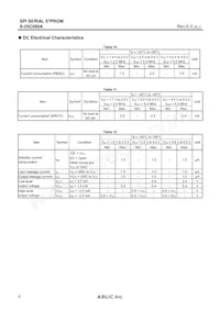 S-25C080A0I-J8T1G Datasheet Page 6