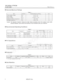 S-25C128A0I-J8T1U3 Datasheet Pagina 4