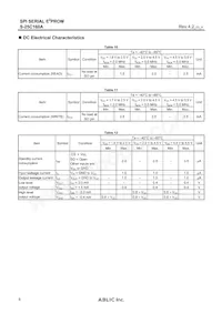 S-25C160A0I-T8T1U3數據表 頁面 6