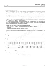 S-25C160A0I-T8T1U3 Datasheet Pagina 19